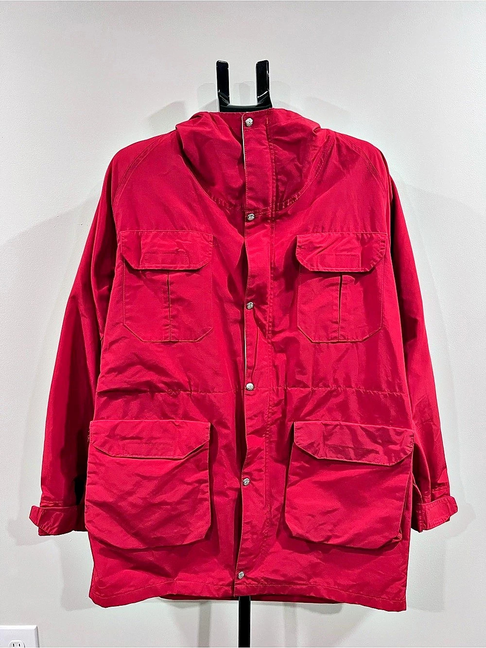 Vintage 70s Alpine Designs Boulder CO Mountain Parka Jacket Red M/L